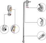 golf cart parking brake latch kit